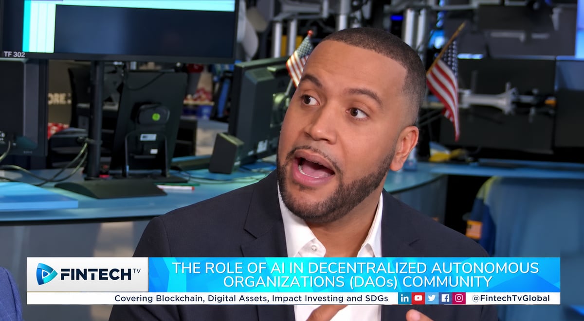 Armando on air on FINTECH TV